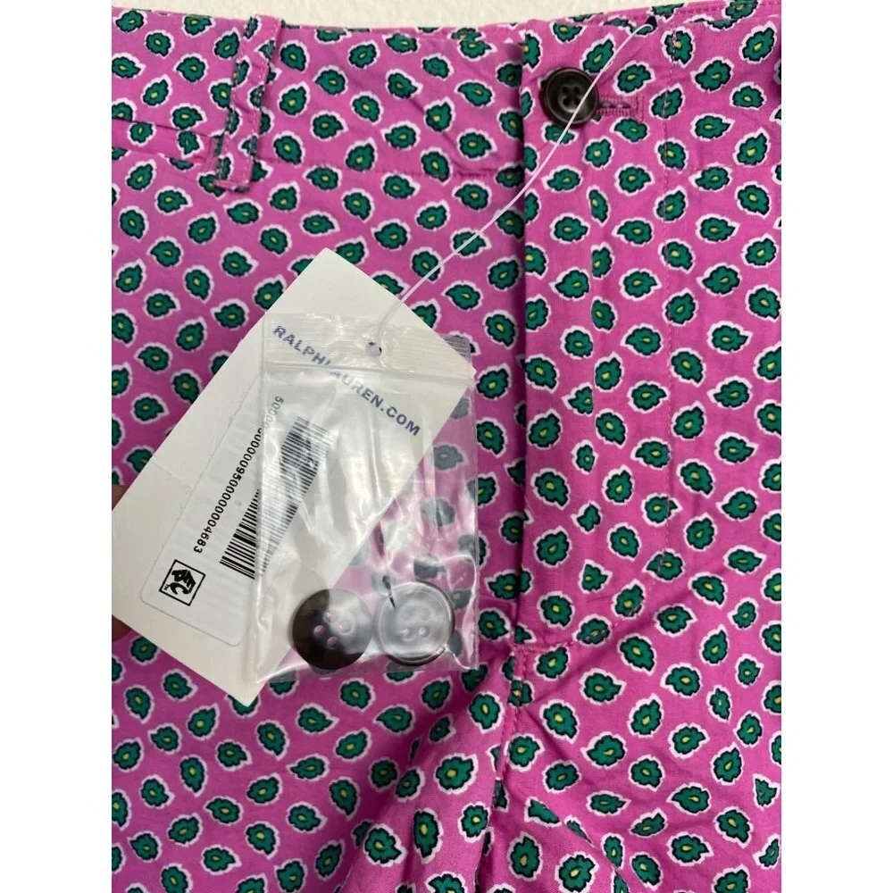 Ralph Lauren Blue Label Pink Patterned Women’s Shorts